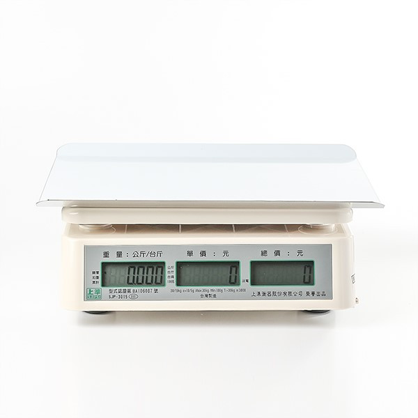 億達昌網路商店_上準 SJP-3015 電子計價秤 30kg x 5g